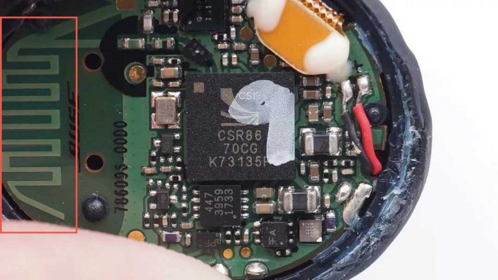 蓝牙耳机上的PCB天线