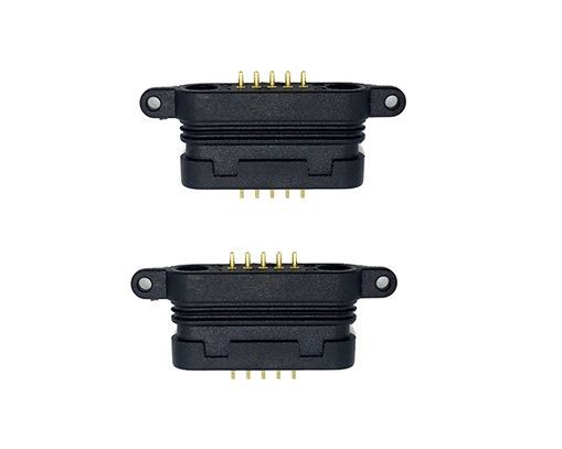 Đầu nối pin nhà ở Pogo nạp lò xo