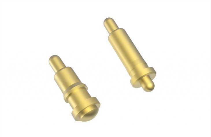 Plated Gold Spring Charging Pogo Pins