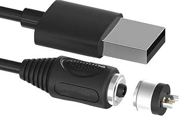 Đầu nối pin Pogo nam-nữ mạ vàng