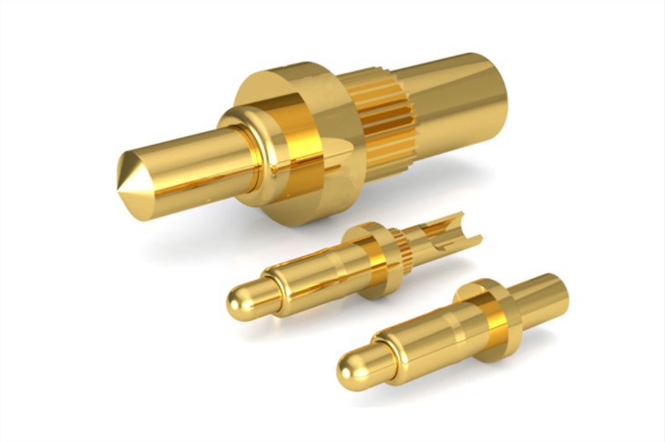 Dây hàn chốt Pogo với cốc hàn