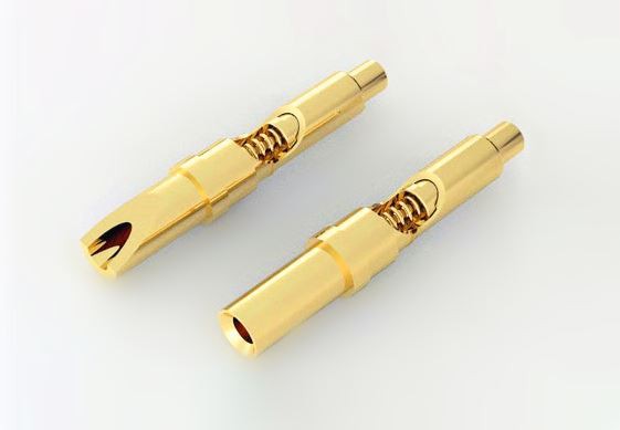 Hàn đầu nối chân Pogo nạp lò xo