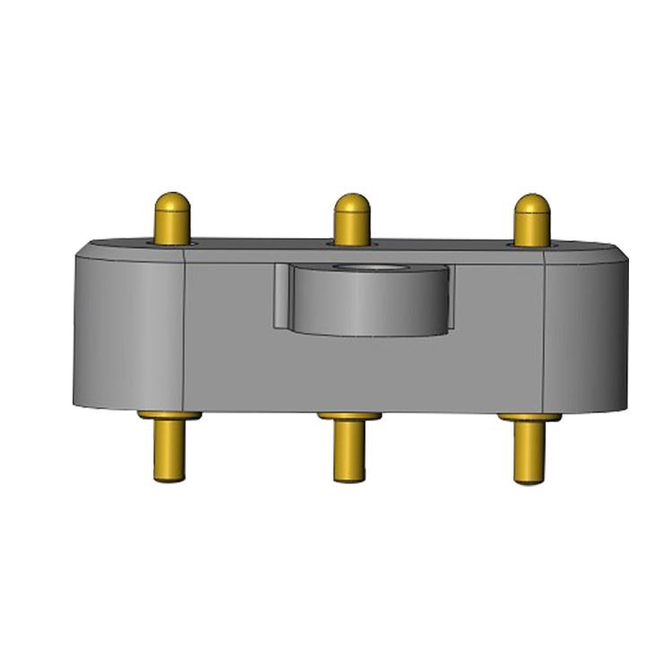 Thông qua Lỗ Pogo Pin Conectors tròn