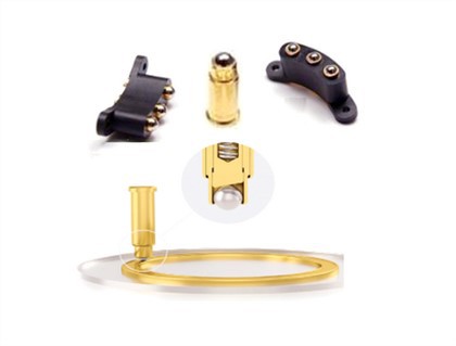 Đầu nối pin Pogo sạc từ tính 360 độ