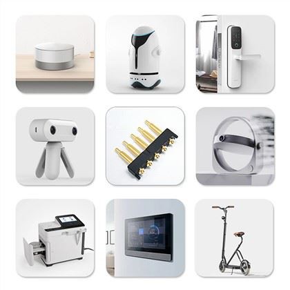 Đầu nối bộ sạc pin 5 chân Pogo